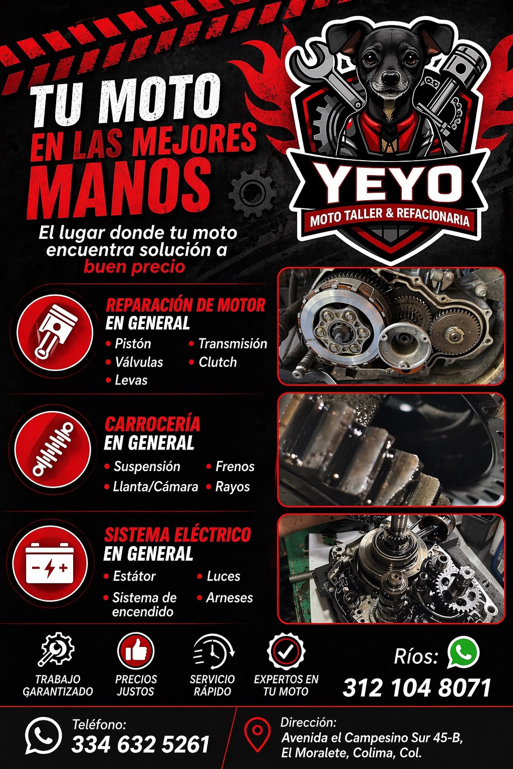 Yeyo Moto Taller — Taller de motos en Colima